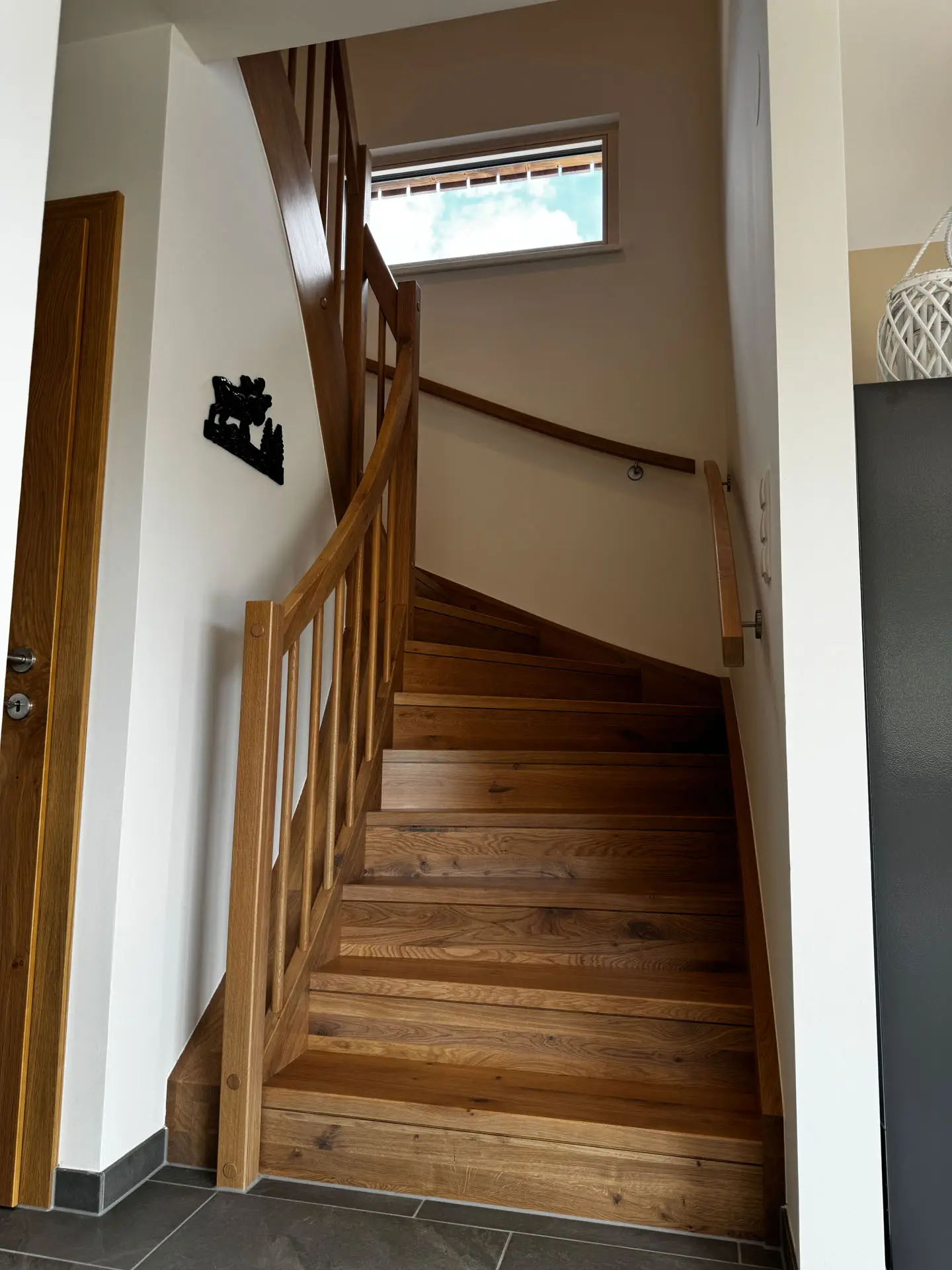 Treppen zur oberen Etage