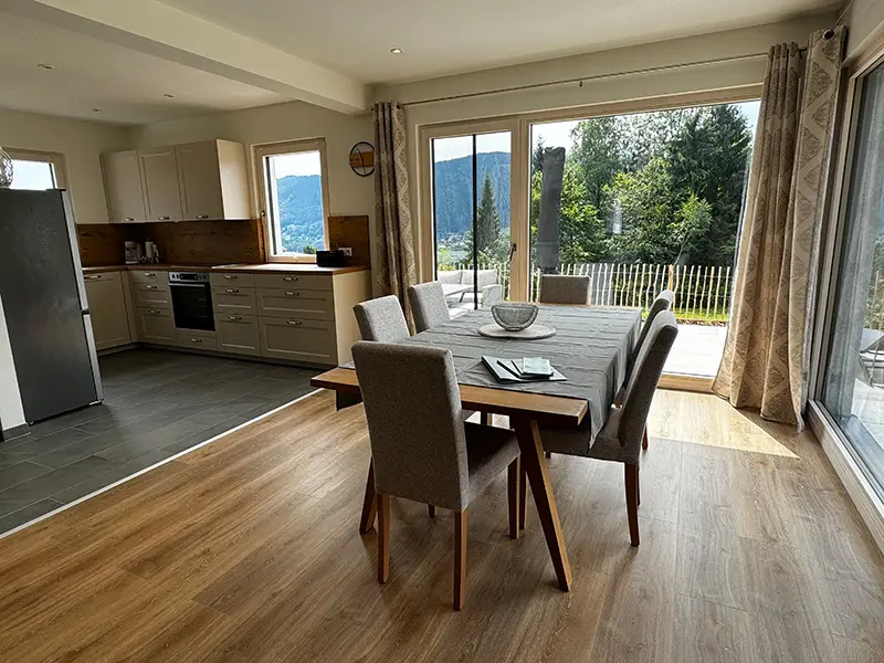 Almrausch Wohnzimmer - Ferienhaus