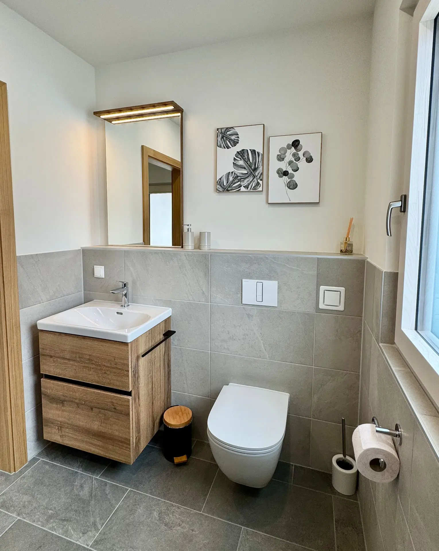 Badezimmer - Ferienhäuser Almrausch & Steinrose