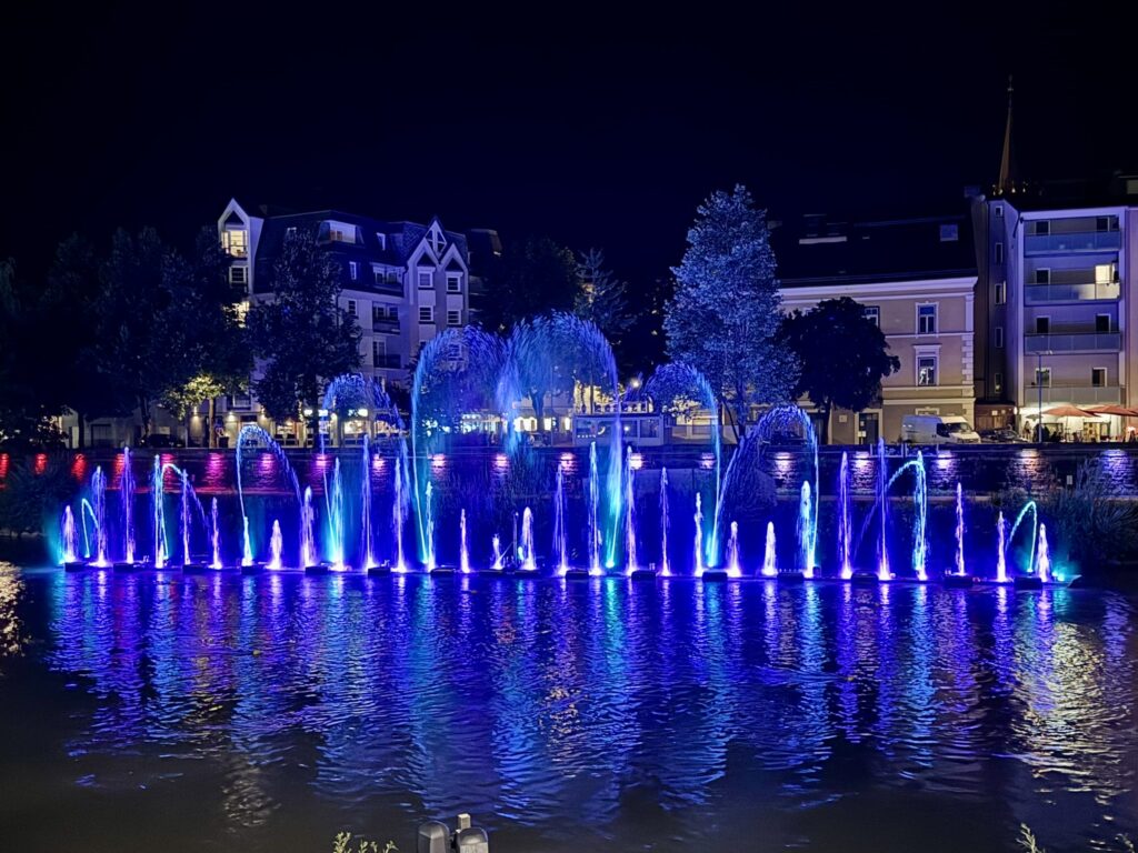 Villach Draupuls Wasserspiele
